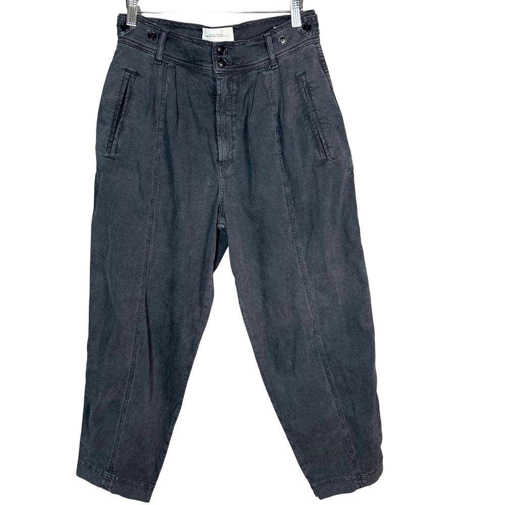 Citizens of Humanity Leona Barrel Pants size 27 Surplus Faded High Rise Pleated